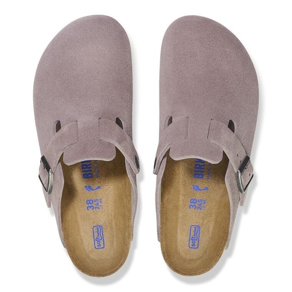 Birkenstock Boston Soft Footbed
Suede Leather beige size M10 NWT in box - Picture 5 of 15